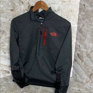 The North Face Dark Gray Half-Zip Pullover